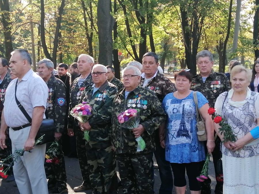 В Добропіллі пройшов мітинг до Дня визволення Донбасу
