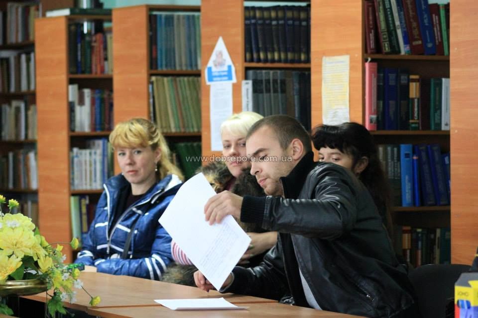 Телемост-тренинг Бурштын-Доброполье «Работаем вместе в одной Украине» + ФОТО + ВИДЕО