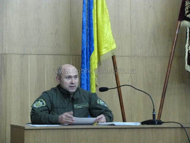 Начальник Добропольской милиции призвал всех участников выборов действовать в рамках закона