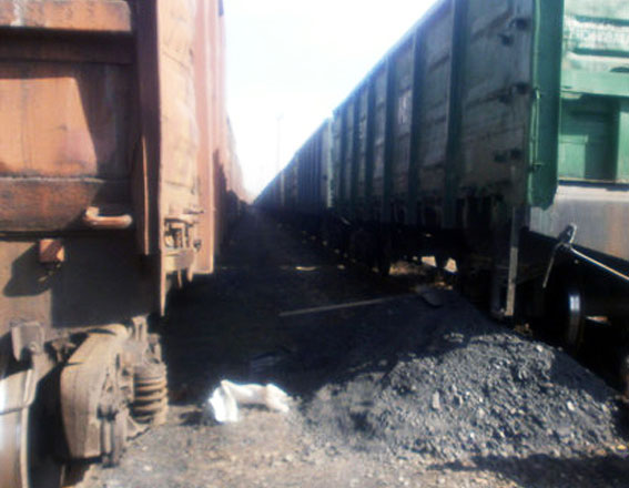 Правоохранители в Доброполье задержали профессиональных воров угля